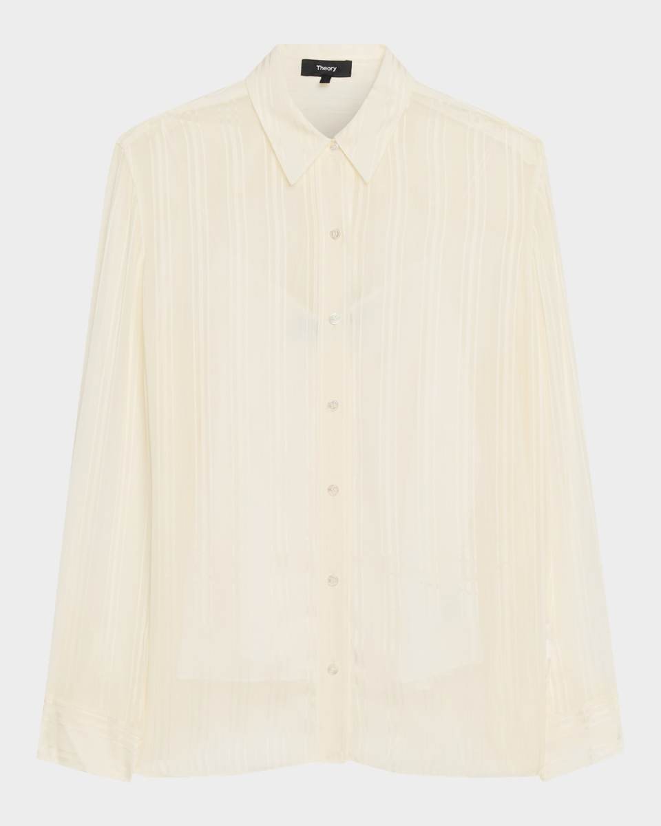 Classic Button-Front Shir